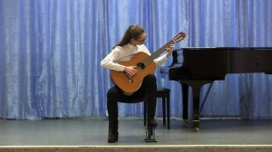 Н. Паганини.  Соната № 26