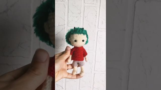 Демон Подписывайтесь на канал￼ @вязание @аниме @персонаж @амигуруми @демон смотреть онлайн