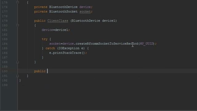 012 : Bluetooth Chat Application (Client Thread) : Android studio bluetooth communication смотреть онлайн