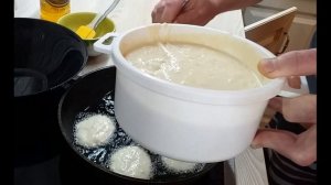 оладьи с начинкой из варенья