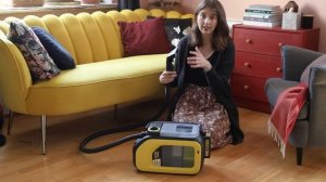 Pranie tapicerki meblowej - testuję odkurzacz piorący Karcher SE 3-18 COMPACT