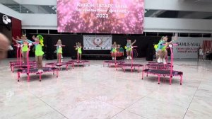 Джампинг фитнес - номинация MEGA 7-11 лет.