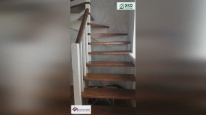 Русская лестница. Монтаж лестницы К-003 Л.