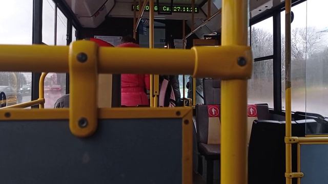 ПОЕЗДКА на МАЗ 103.562 (ГОС. АН 4240-7) 215 маршрут смотреть онлайн