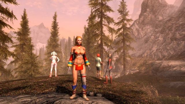SKYRIM MOD Mother and Sun with New Outfits LE and SE смотреть онлайн