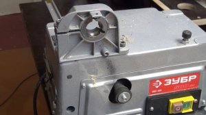 Шлифовальный станок Зубр ЗШС 500 замена подшипников и небольшие доработки