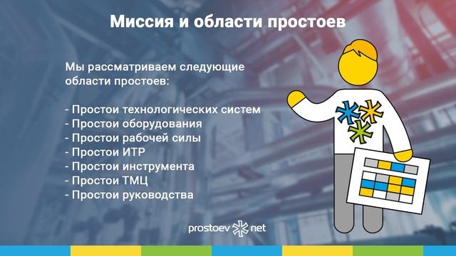 О компании «Простоев.НЕТ». Направления работ, миссия. Области простоев. ТОиР, RCM. Reliability