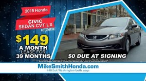 The Happy Honda Days sales event is here at Mike Smith!