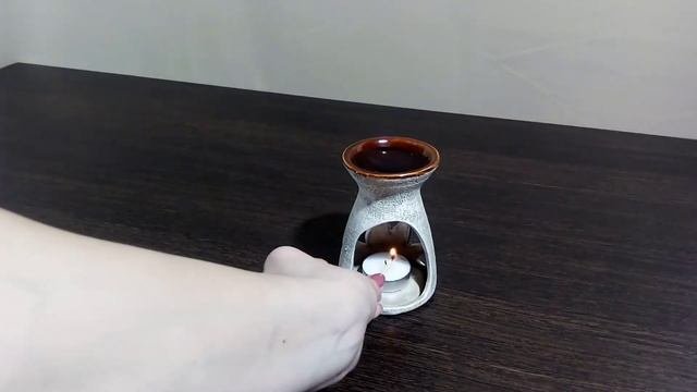 Аромалампа для эфирных масел ВДОХНОВЕНИЕ шликерная
