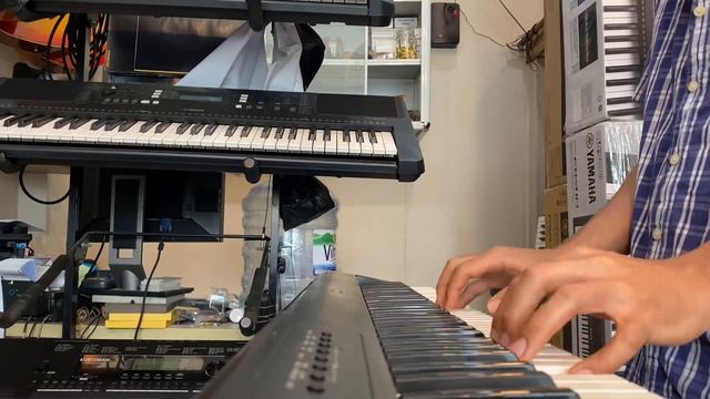 Test Piano Yamaha NP-31 màu đen cho khách смотреть онлайн