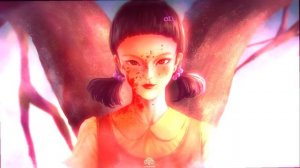 Красный цвет. Зеленый цвет. Игра в кальмара. Sound game.