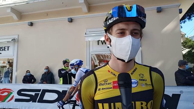 Jonas Vingegaard - Interview at the start - St.2 Settimana Coppi e Bartali 2021