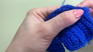 Вязаные буквы. Буква «П».