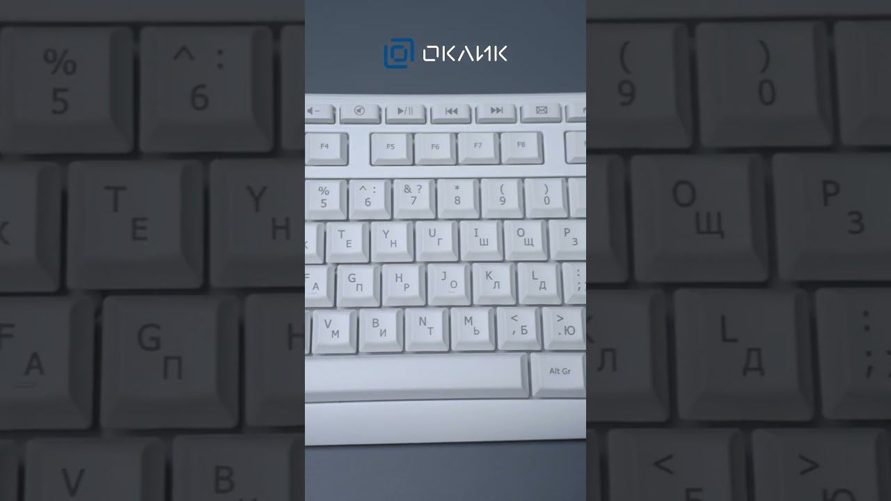 1875235 OKLICK KBD Окл K225W wh USB смотреть онлайн