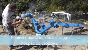 Как покрасить рычаги подвески - How to paint the suspension arms