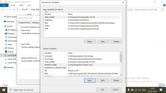 How to Setup Environment Variables for Maven in Windows 10| 'mvn' is not recognized | maven tutoria