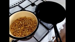 Экструдированная кукуруза дома.