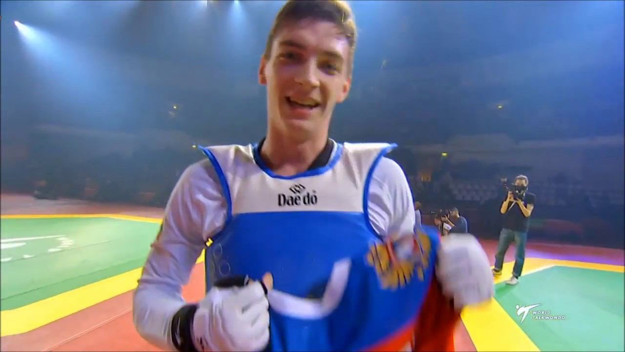 Moscow 2019 World taekwondo GP Final. Final M-80 ХРАМЦОВ-BEIGI HARCHEGANI