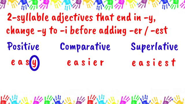 Degrees of Adjectives with Activities