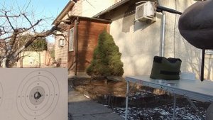 Weihrauch HW97К на кучность (25 метров)