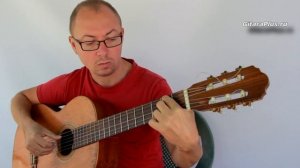 Песня остаётся с человеком - кавер на гитаре