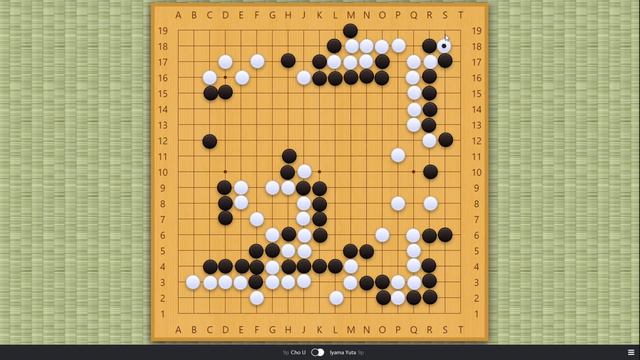 Разбор партии про. Cho U 9p - Iyama Yuta 9p