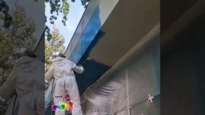 Как покрасить алюкобонд (видеоотчет)