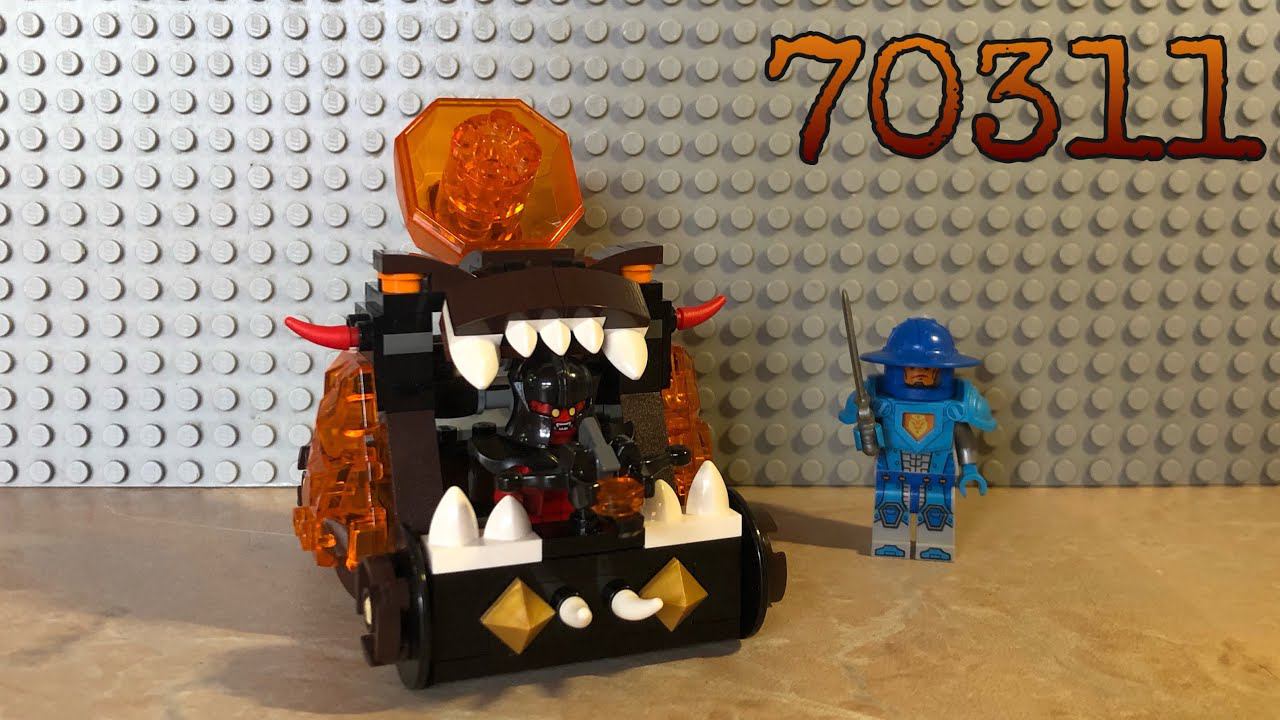 Обзор на набор Lego Nexo Knight 70311 Безумная катапульта смотреть онлайн
