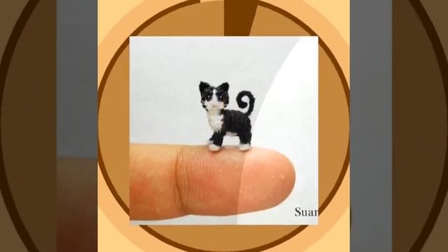 Самые маленькие вязаные крючком животные. Суами. Вдохновение смотреть онлайн