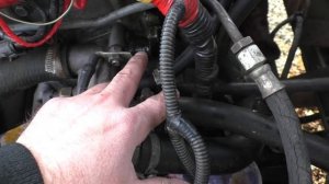 Замена шлангов радиатора отопителя,топливного шланга,салонного фильтра,датчика температуры