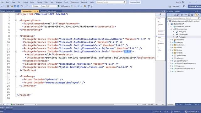 Upgrade .NET Core 3.1 To .NET 6.0 & .NET 7.0 | How To Upgrade DOT NET Core | Let's Move To .NET 7.0