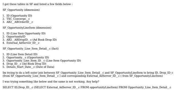 Salesforce: How to do a SOQL left join? смотреть онлайн