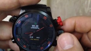Shark | Weide sport watch - настройка времени