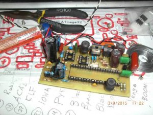 Металлоискатель Квазар AVR на DIP компонентах Часть Re Пока сохнет катушка, собрал еще один Квазар