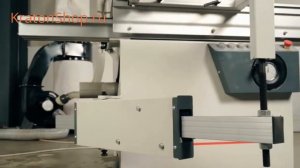 Форматно раскроечный станок KROM   FORS 1600 plus online video cutter com