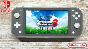 Xenoblade Chronicles 3 Nintendo Switch Lite Gameplay