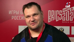 Алексей Ловчев ✨ Спортивные игры стран БРИКС 2024 г Казань #фтартв #weightlifting #штанга