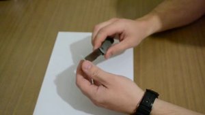Обзор ножа времен СССР, ПО Октябрь - Монтерский 3