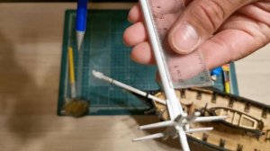 Бриг Меркурий. Вулинги мачт