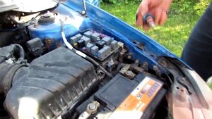 KIA Cerato 2004 /Аккумулятор не заряжается / Battery does not charge