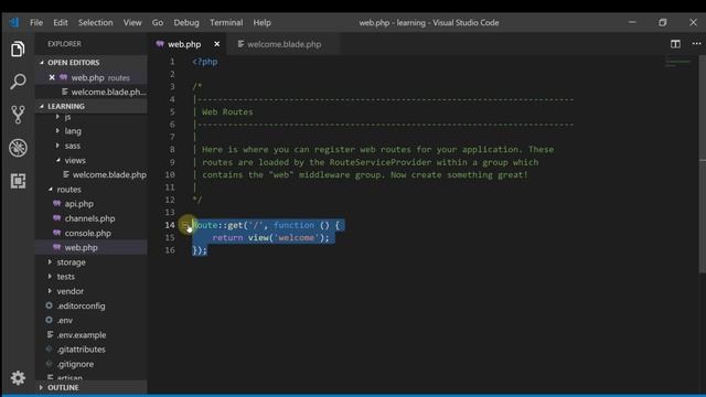 Routes - Become a Master in Laravel - 03