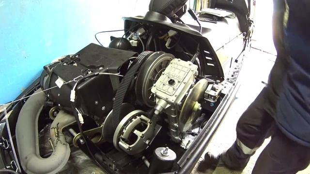 Тайга Варяг 500. Консервация снегохода. смотреть онлайн