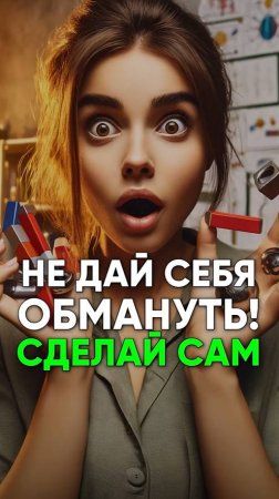 🧲🔥 Не дай себя обмануть! Сделай сам