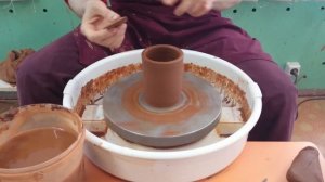 Мастер-класс по изготовлению кружки на гончарном круге. Старый Оскол. СЦДПТ.