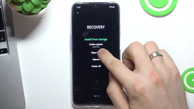 Как сбросить пароль блокировки на Oppo A54s