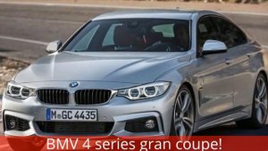 Обзор BMW 4 series gran coupe!