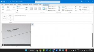 How to Add an animated GIF to Outlook Signature?