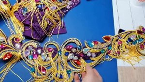 Костюм для восточного танца (танца Живота) . belly dance Costume От Glazyrina Design.