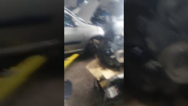 сборка и установка ДВС 127. НА 124 ПОРШНЕВОЙ. НА АВТОМОБИЛЬ ЛАРГУС. (3)