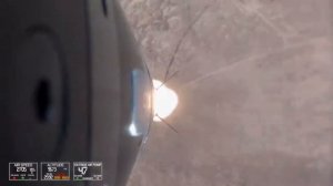 Ракета ударилась в купол (в небосвод в твердь в небо) которое описано в Библии.